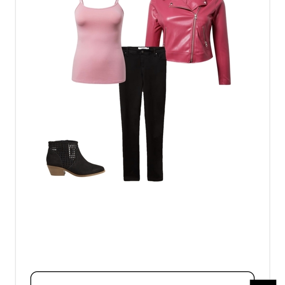 Torrid Faux Leather Pink Jacket - Picture 12 of 13